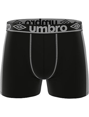 Lot de 3 boxers homme uni et surpiqûres colorées pro mesh cooling umbro