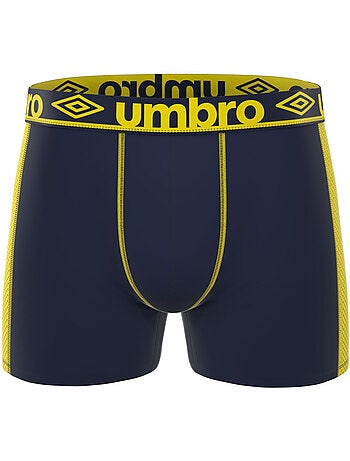 Lot de 3 boxers homme uni et surpiqûres colorées pro mesh cooling umbro
