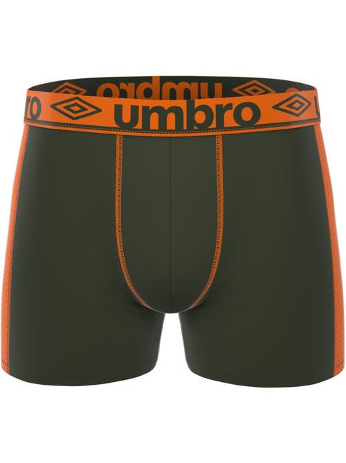 Lot de 3 boxers homme uni et surpiqûres colorées pro mesh cooling umbro - Kiabi