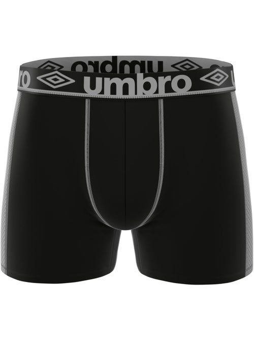 Lot de 3 boxers homme uni et surpiqûres colorées pro mesh cooling umbro - Kiabi