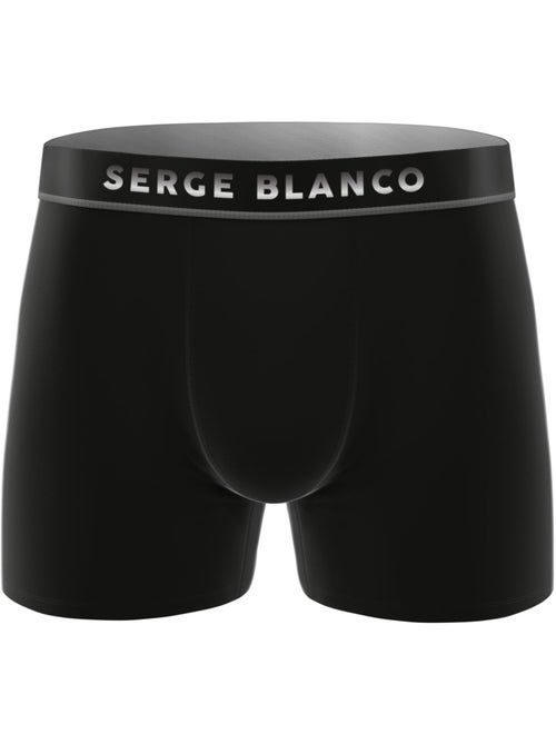 Lot de 3 boxers homme uni modèle davis serge blanco - Kiabi