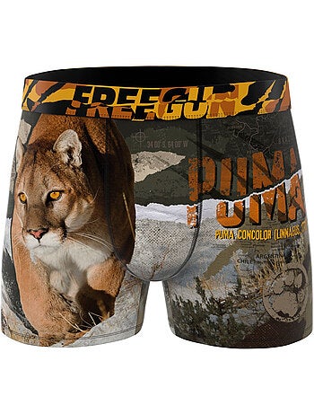 Lot de 3 boxers homme wild animals freegun