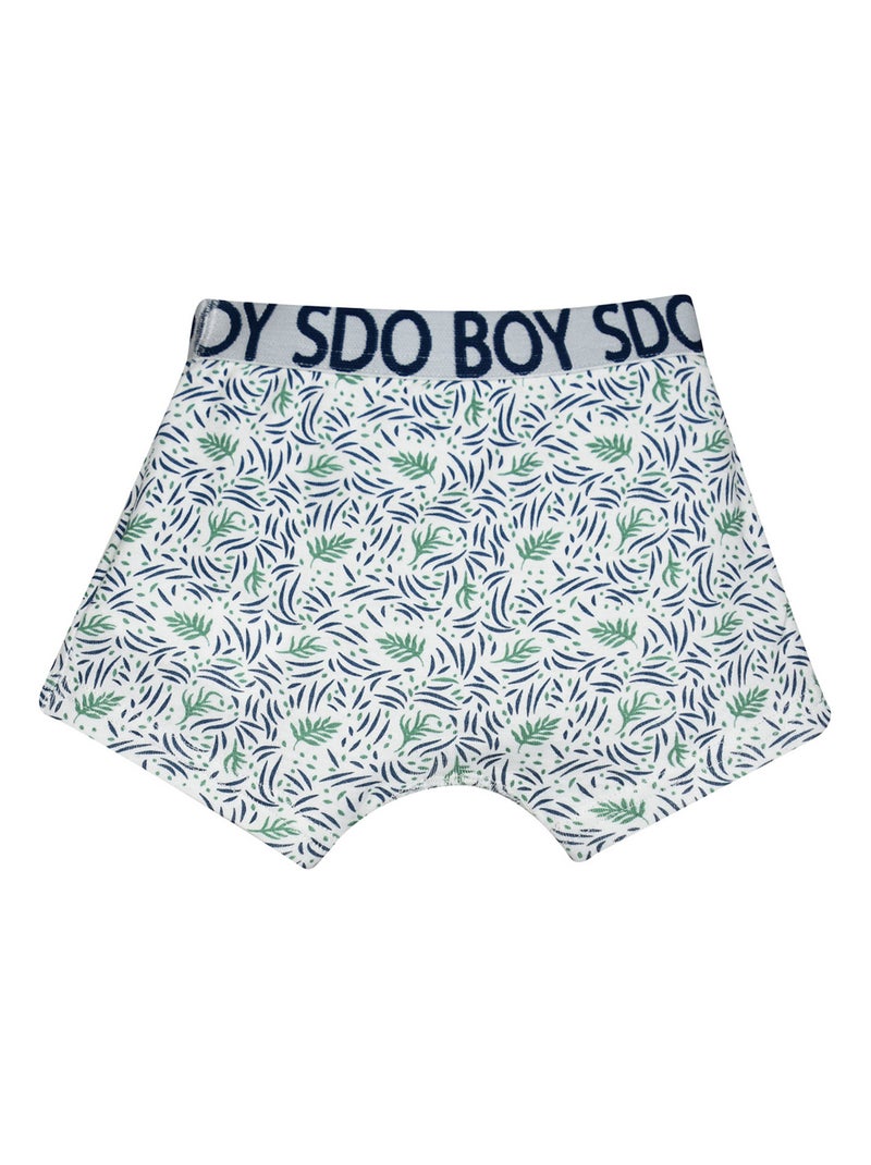 LOT DE 3 BOXERS JAOUEN ENFANT Vert - Kiabi