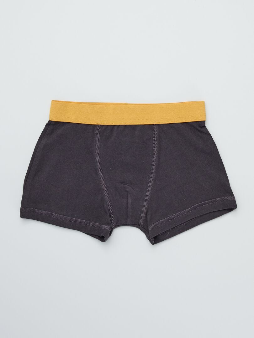Lot de 3 boxers JAUNE - Kiabi