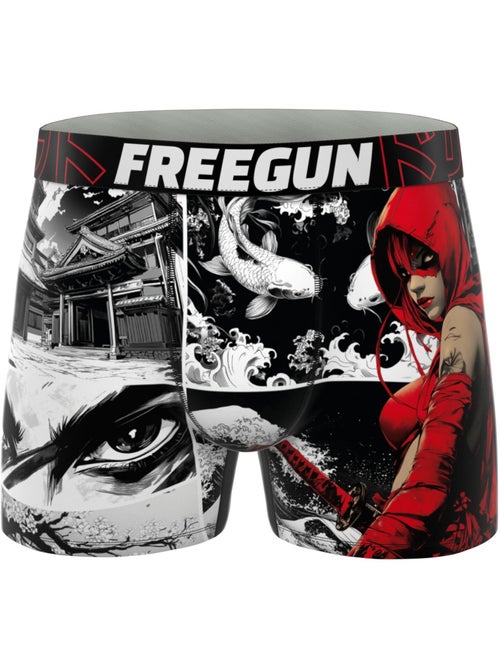 Lot de 3 boxers junior collection mangaka freegun - Kiabi