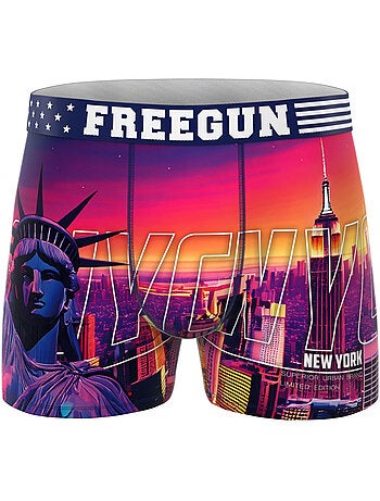 Lot de 3 boxers junior collection world painting freegun