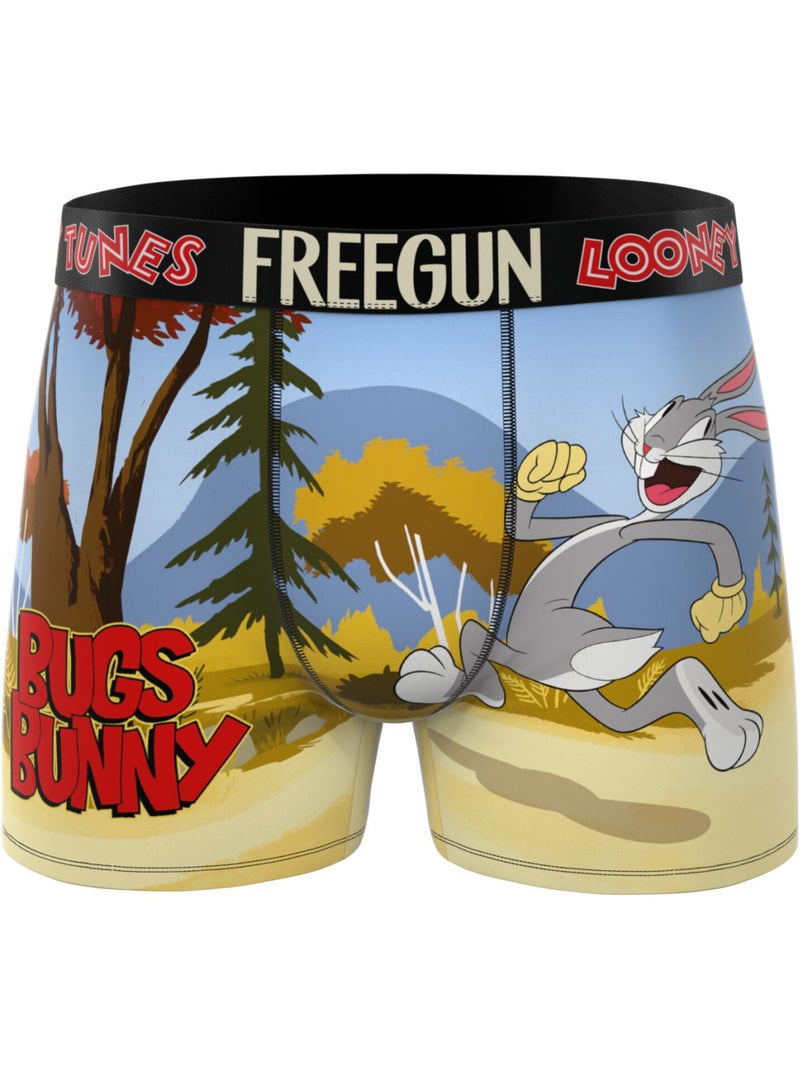 Lot de 3 boxers junior looney tunes freegun Orange - Kiabi