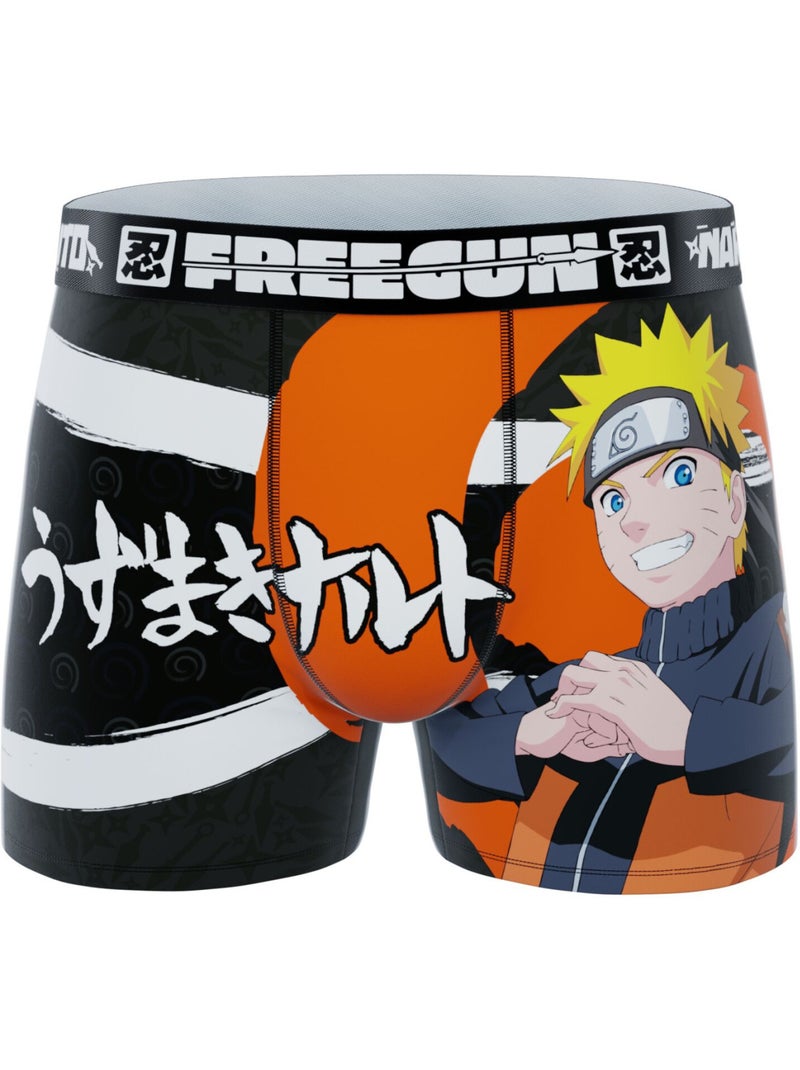 Lot de 3 boxers junior naruto shippuden freegun Orange - Kiabi