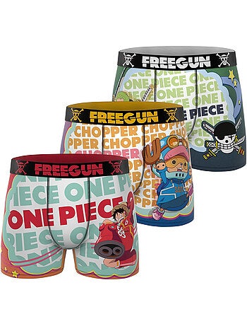 Lot de 3 boxers junior one piece freegun