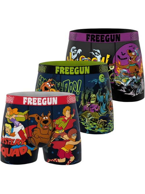 Lot de 3 boxers junior scooby-doo freegun - Kiabi