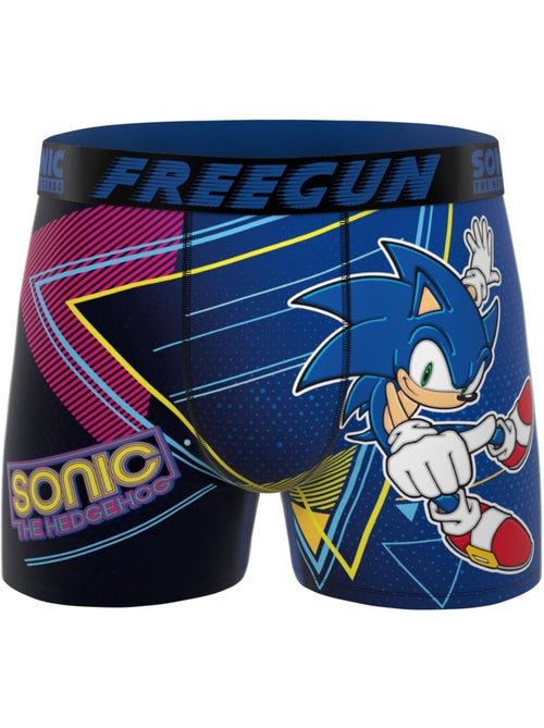 Lot de 3 boxers junior sonic freegun - Kiabi Lot de 3 boxers junior sonic freegun - Kiabi
