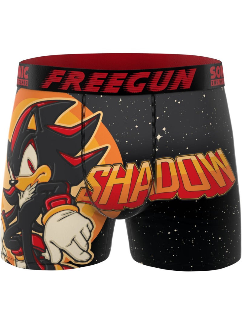 Lot de 3 boxers junior sonic freegun Bleu - Kiabi