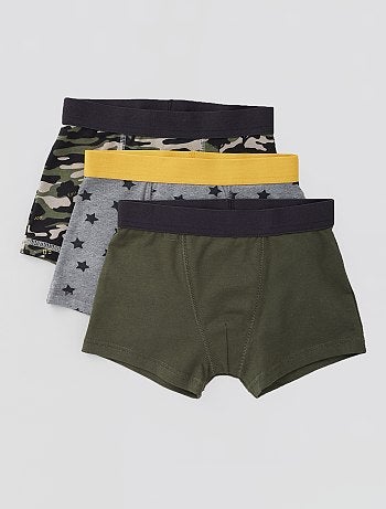 Lot de 3 boxers