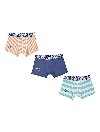 LOT DE 3 BOXERS LEONCIO ENFANT