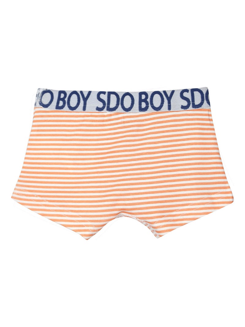 LOT DE 3 BOXERS LEONCIO ENFANT Blanc - Kiabi