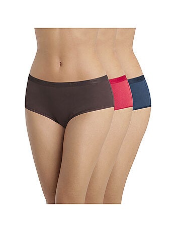 Lot de 3 Boxers Les Pockets Coton