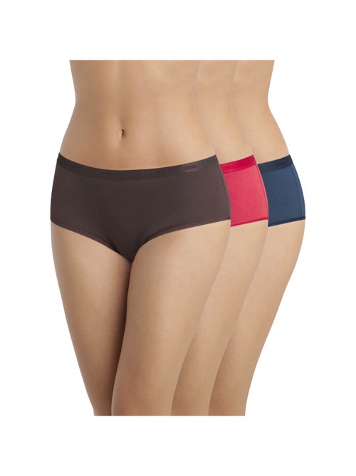 Lot de 3 Boxers Les Pockets Coton - Kiabi