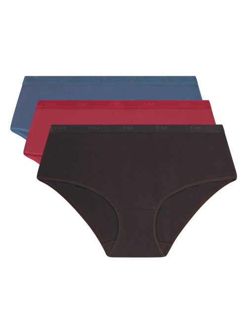 Lot de 3 Boxers Les Pockets Coton - Kiabi