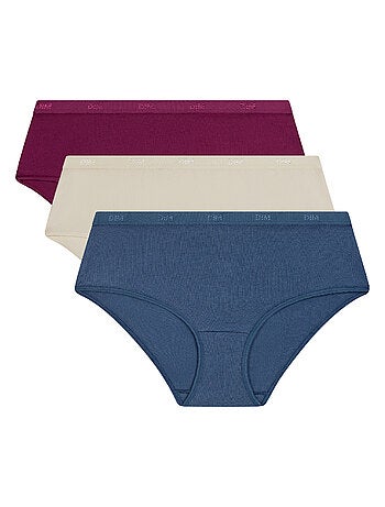 Lot de 3 Boxers Les Pockets Coton