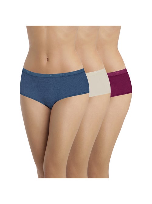 Lot de 3 Boxers Les Pockets Coton - Kiabi
