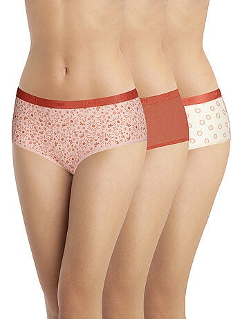 Lot de 3 Shorties Les Pockets Coton