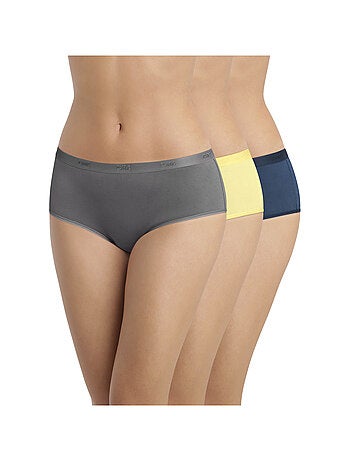 Lot de 3 Boxers Les Pockets Coton