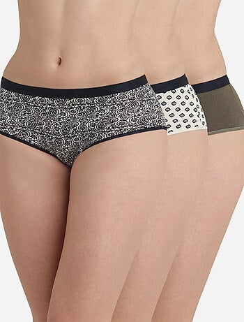 Lot de 3 Boxers Les Pockets Coton