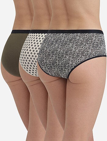 Lot de 3 Boxers Les Pockets Coton