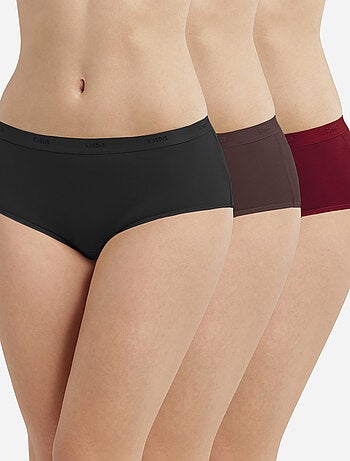 Lot de 3 Boxers Les Pockets Coton