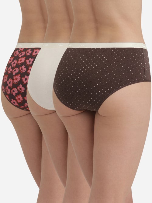 Lot de 3 Boxers Les Pockets Coton - Kiabi