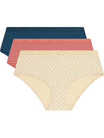 Lot de 3 Boxers Les Pockets Coton