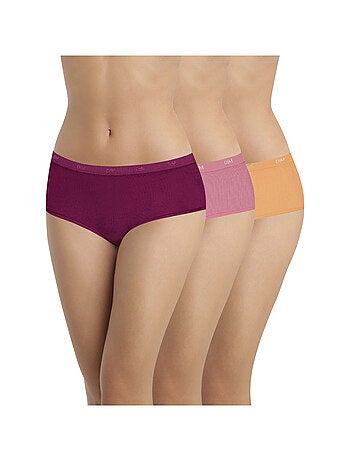 Lot de 3 Boxers Les Pockets Coton