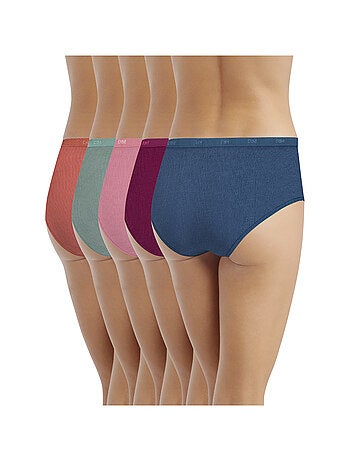 Lot de 5 Boxers Coton Les Pockets Coton