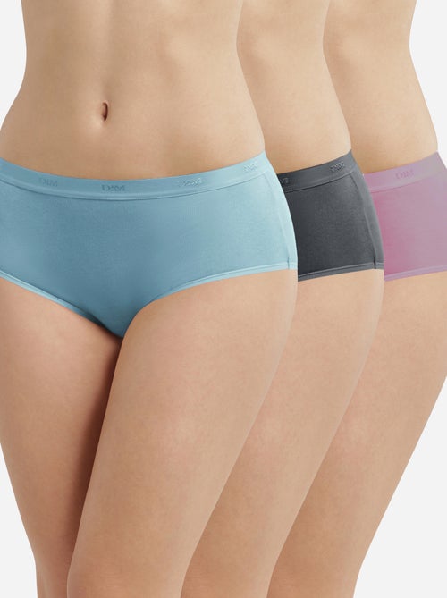 Lot de 3 Boxers Les Pockets Coton - Kiabi