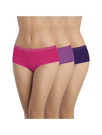 Lot de 3 Boxers Les Pockets Coton
