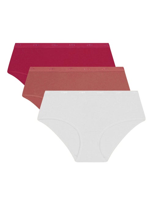Lot de 3 Boxers Les Pockets Coton - Kiabi