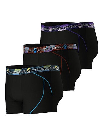Lot de 3 boxers longs homme Training Dry Athena