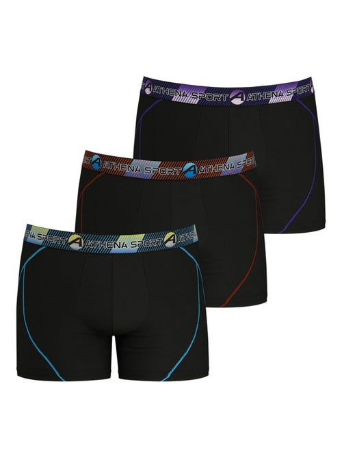 Lot de 3 boxers longs homme Training Dry Athena - Kiabi