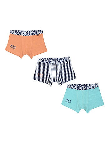 LOT DE 3 BOXERS LUZIANO ENFANT