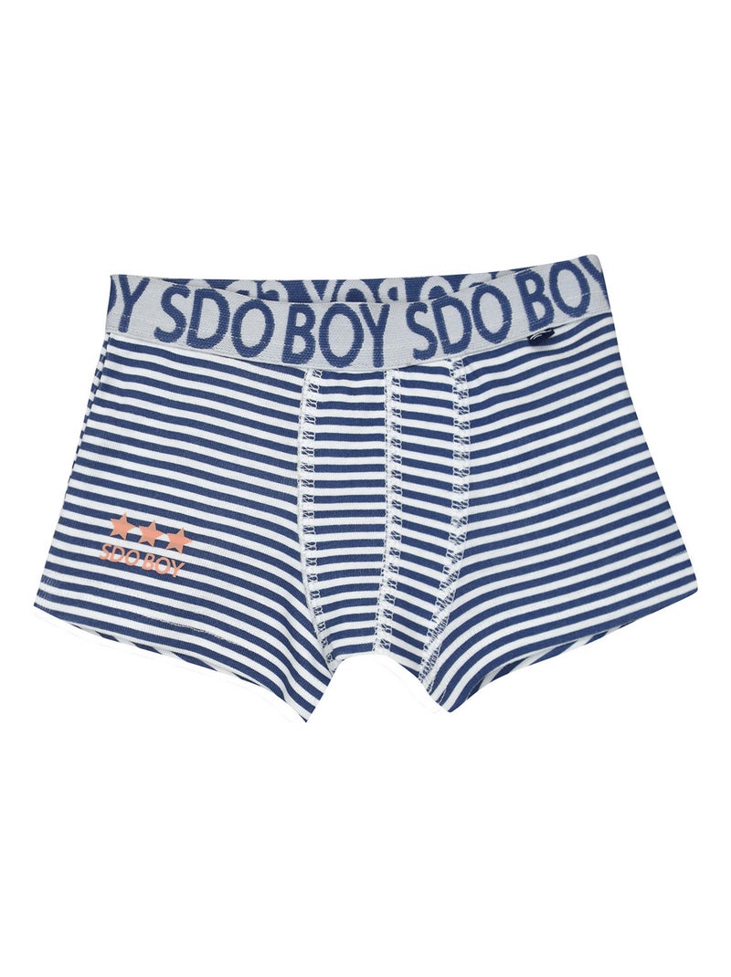 LOT DE 3 BOXERS LUZIANO ENFANT Blanc - Kiabi