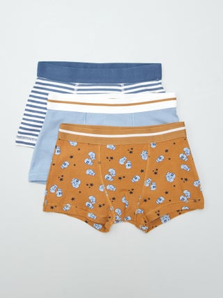 Lot de 3 boxers