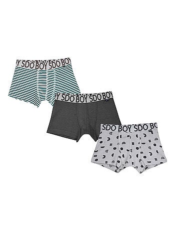 LOT DE 3 BOXERS MARTSEN ENFANT
