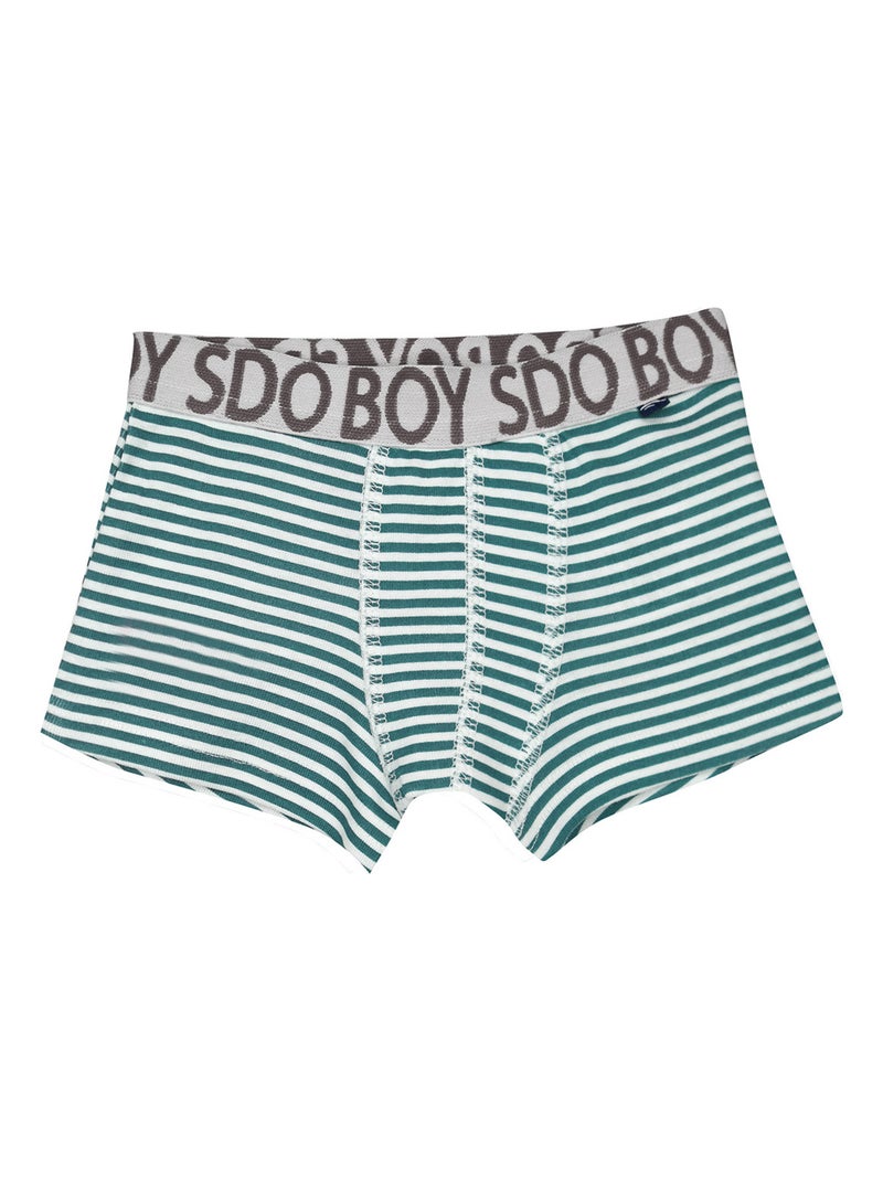 LOT DE 3 BOXERS MARTSEN ENFANT Blanc - Kiabi
