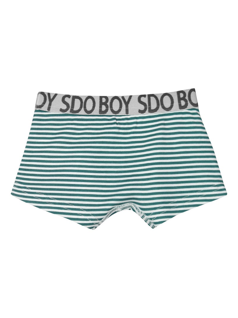 LOT DE 3 BOXERS MARTSEN ENFANT Blanc - Kiabi