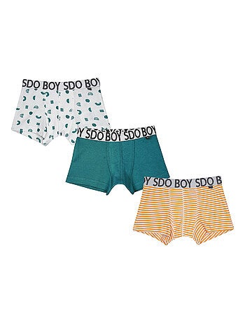 LOT DE 3 BOXERS MEWEN ENFANT