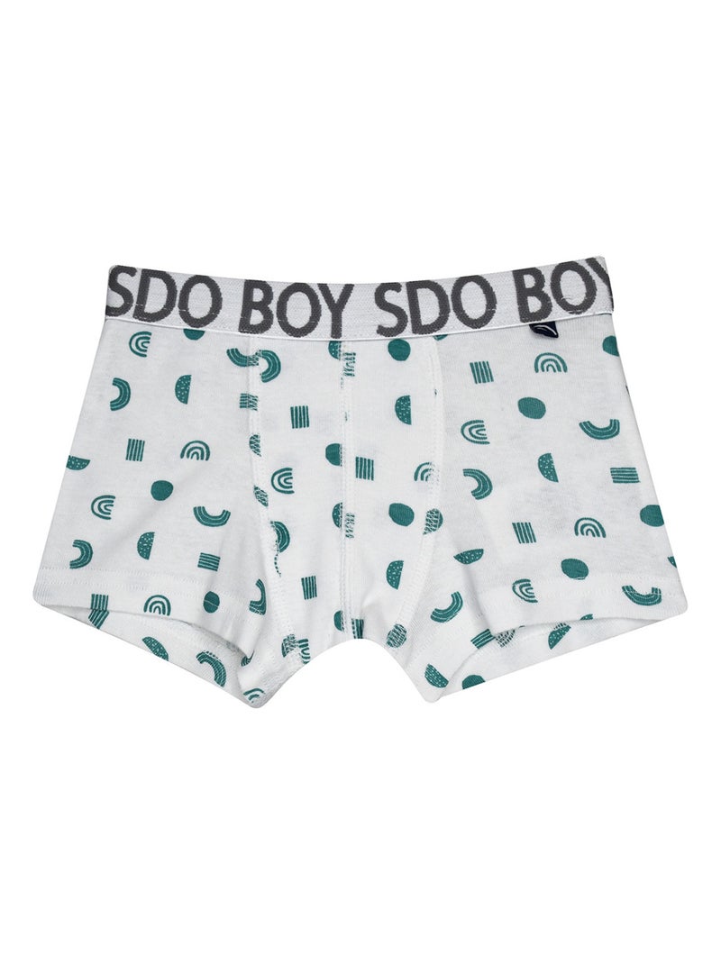 LOT DE 3 BOXERS MEWEN ENFANT Blanc - Kiabi