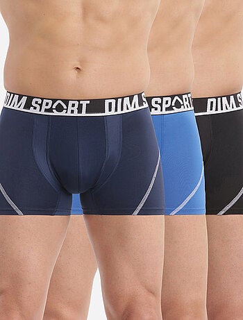 Lot de 3 Boxers Microfibre Sport