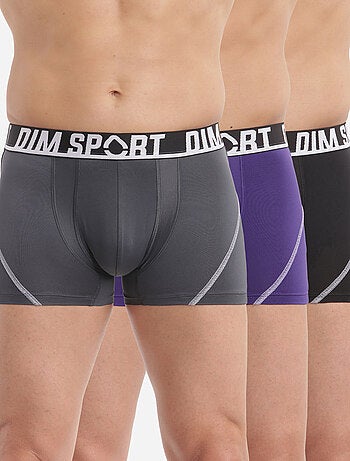 Lot de 3 Boxers Microfibre Sport