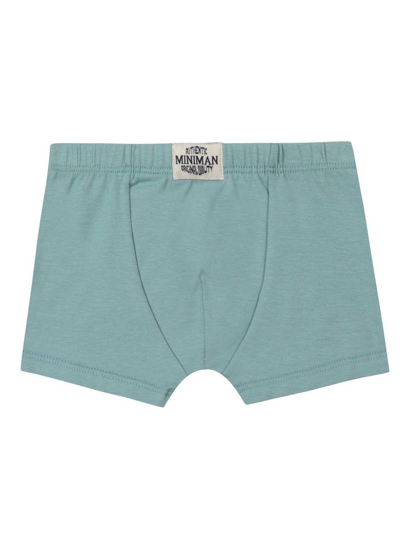 Lot De 3 Boxers Oeko-tex 'miniman' Gris clair - Kiabi