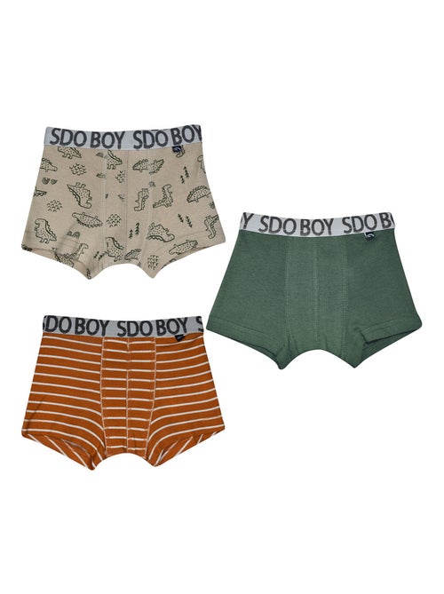 Lot de 3 boxers Pancrace - Kiabi